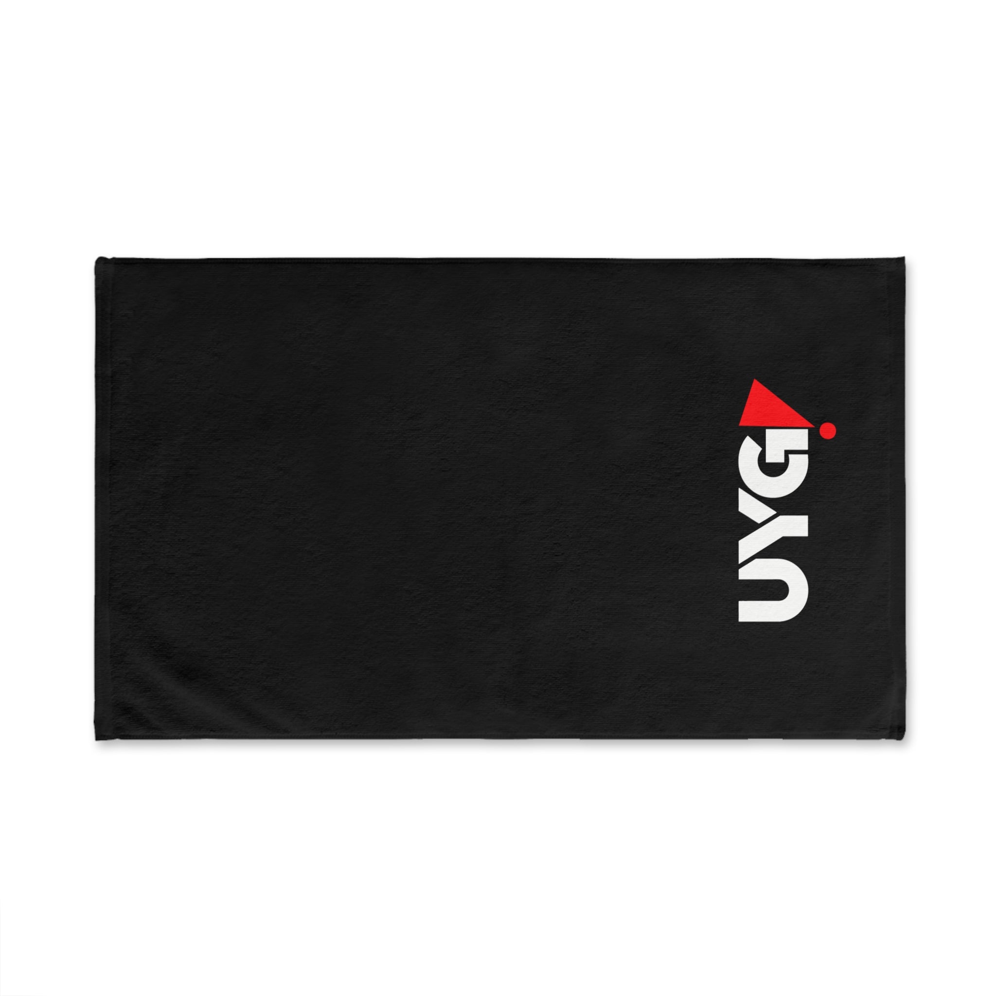 Black Logo Hand Towel — UYG! Bold Minimalist Kitchen & Gym Towel