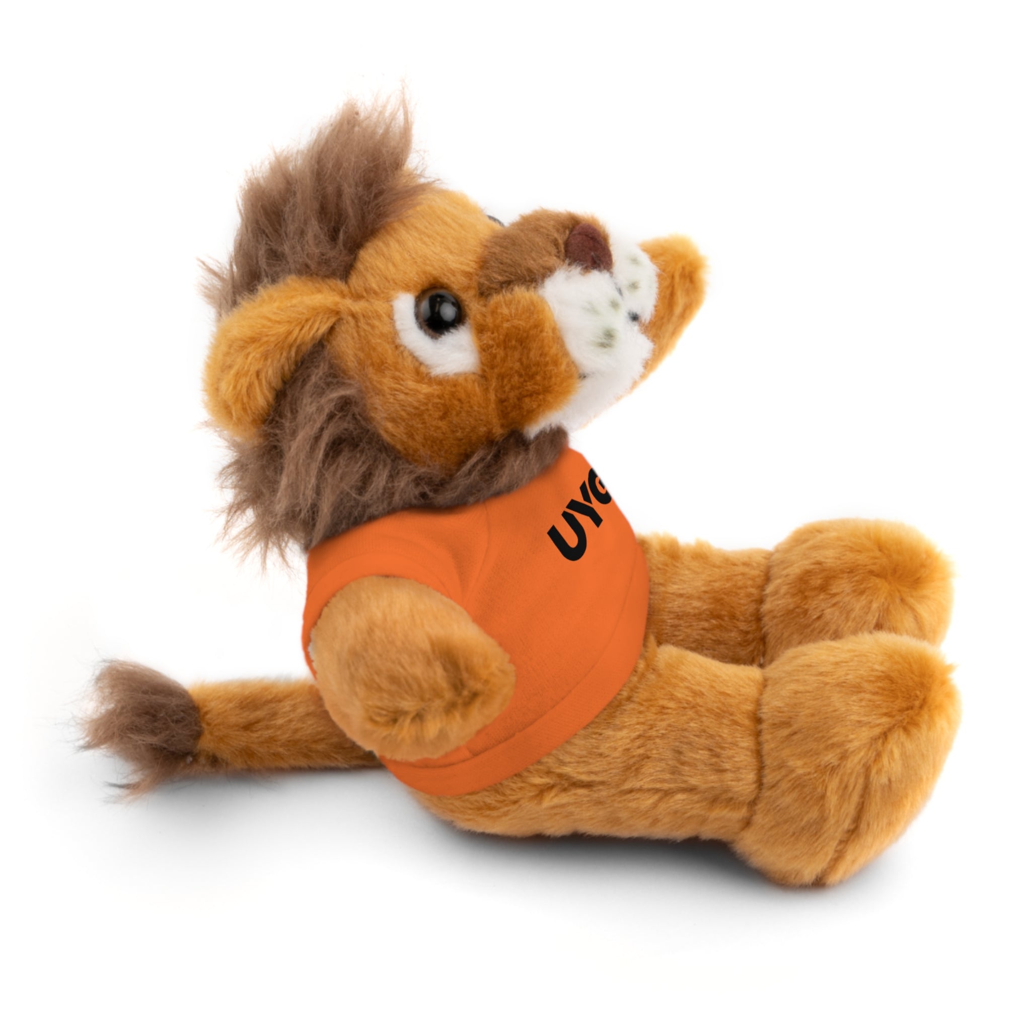 Plush Bear with 'UYG!' Tee - Soft Cuddly Stuffed Animal Gift