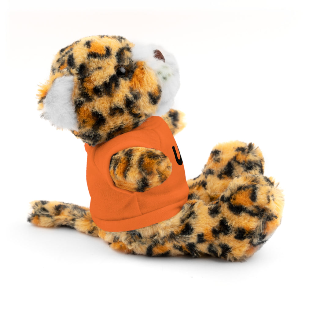 Plush Bear with 'UYG!' Tee - Soft Cuddly Stuffed Animal Gift