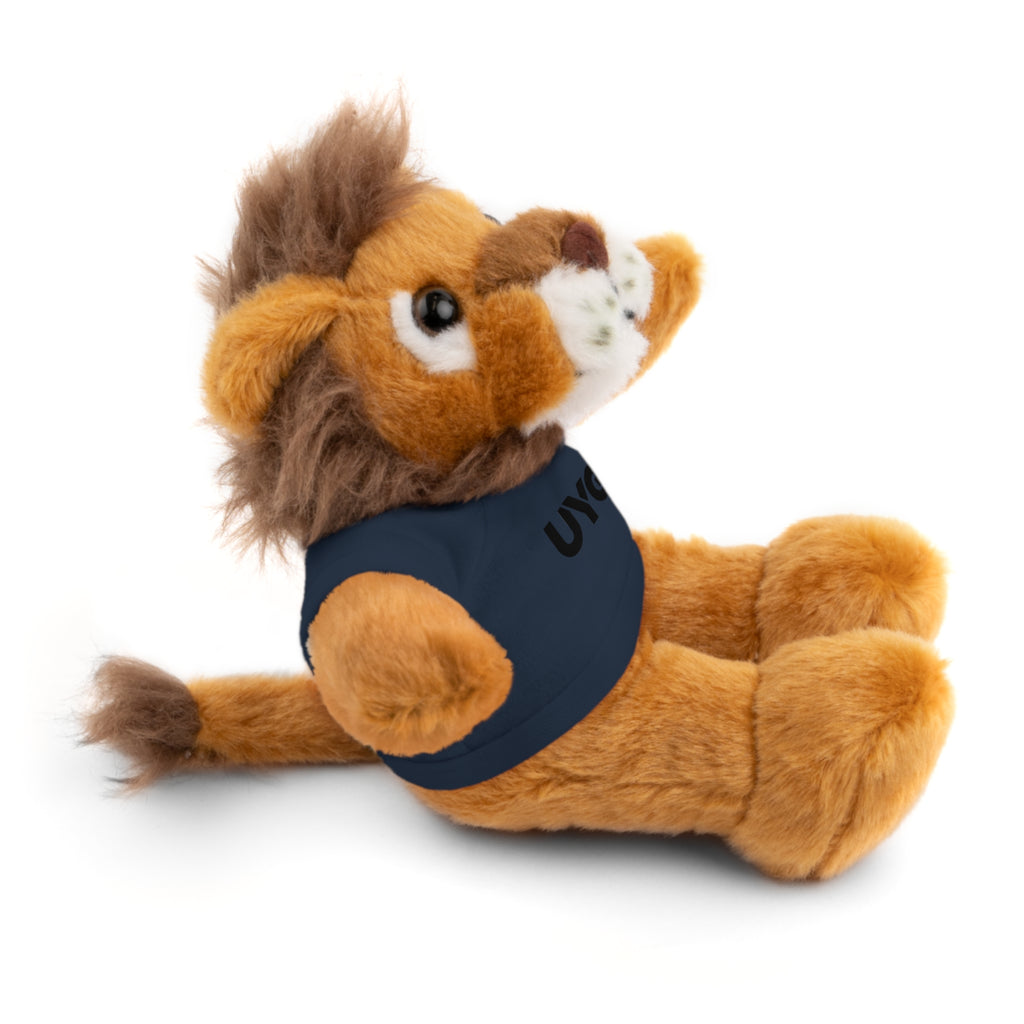 Plush Bear with 'UYG!' Tee - Soft Cuddly Stuffed Animal Gift