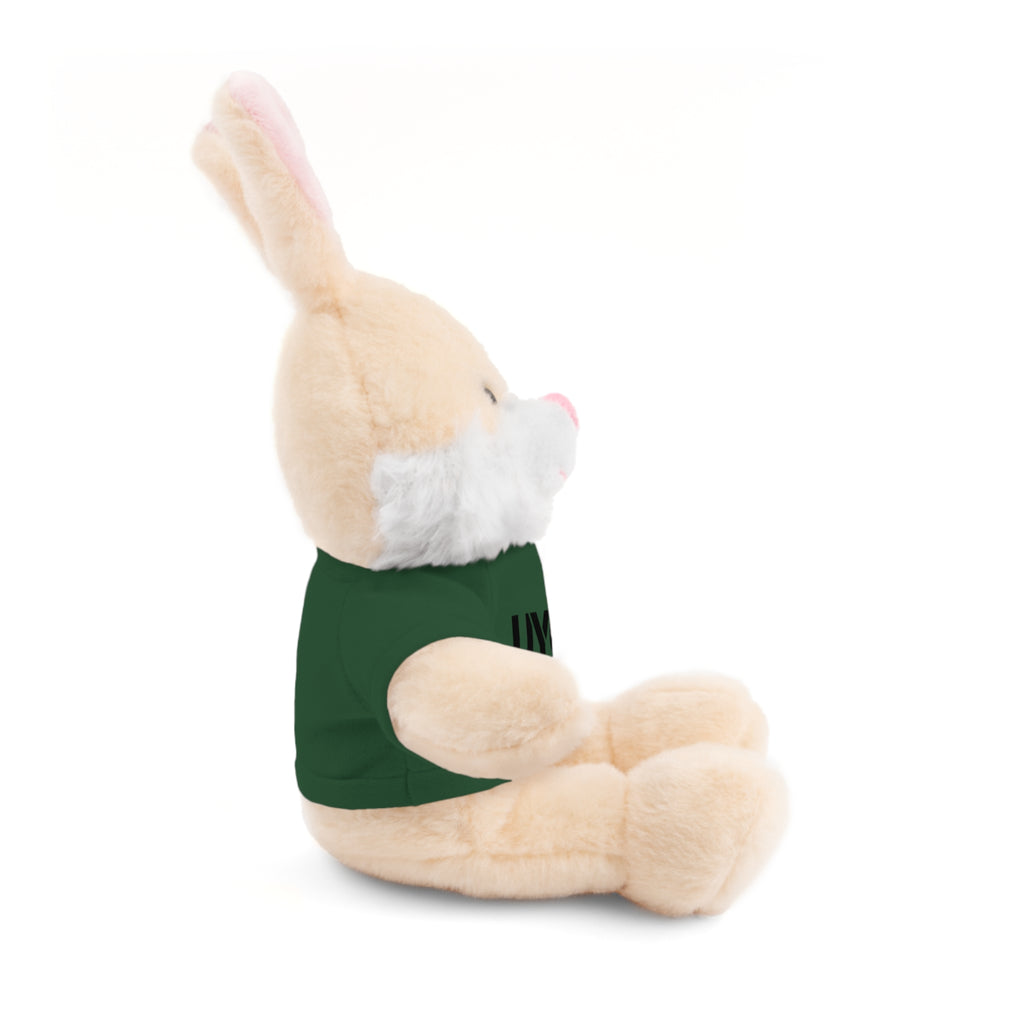 Plush Bear with 'UYG!' Tee - Soft Cuddly Stuffed Animal Gift
