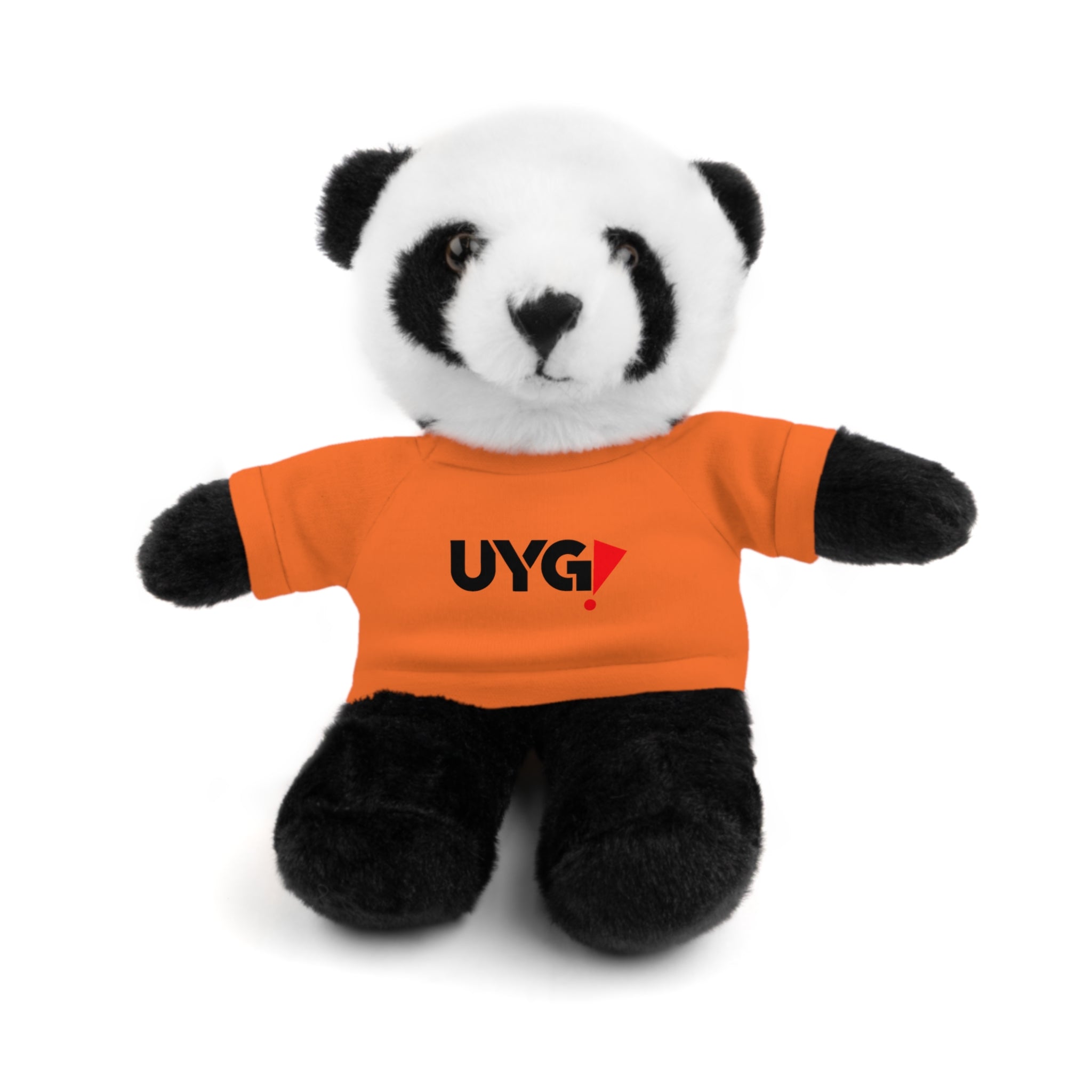 Plush Bear with 'UYG!' Tee - Soft Cuddly Stuffed Animal Gift