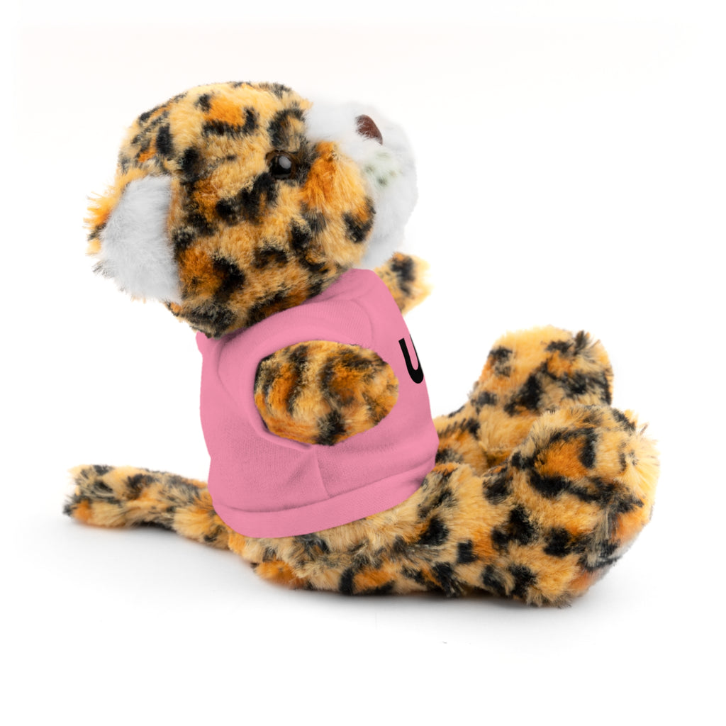 Plush Bear with 'UYG!' Tee - Soft Cuddly Stuffed Animal Gift
