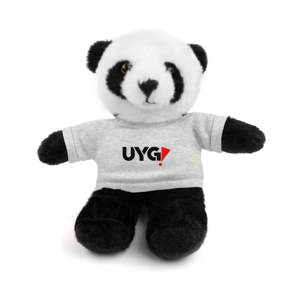 Plush Bear with 'UYG!' Tee - Soft Cuddly Stuffed Animal Gift