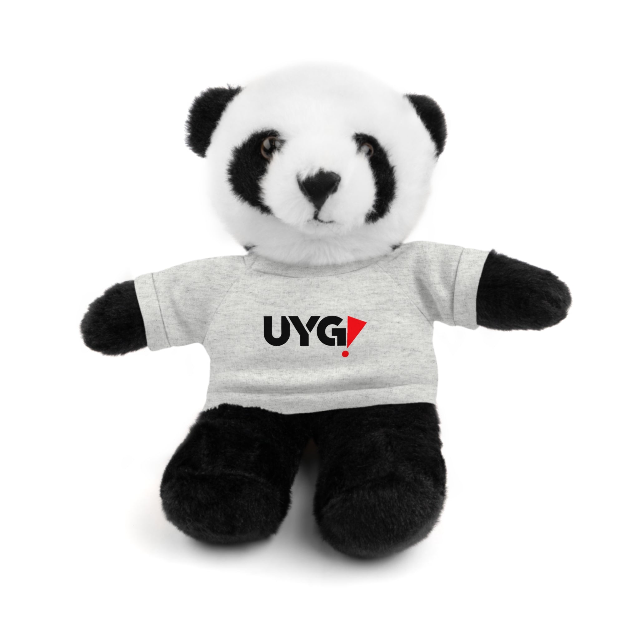 Plush Bear with 'UYG!' Tee - Soft Cuddly Stuffed Animal Gift