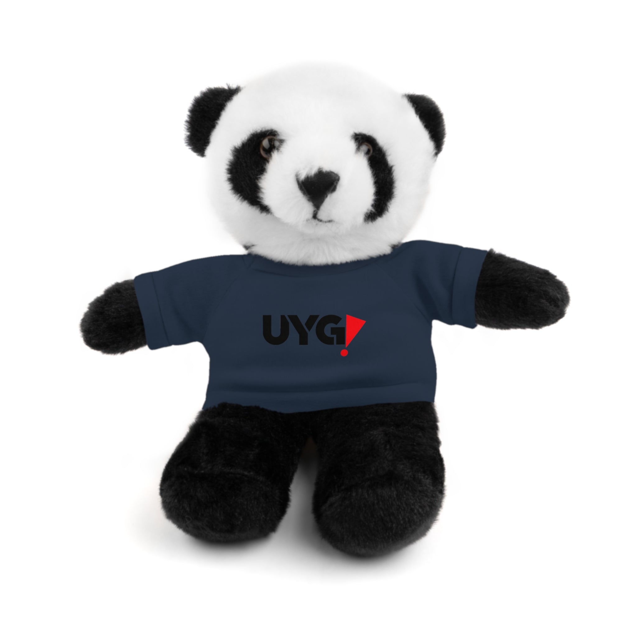 Plush Bear with 'UYG!' Tee - Soft Cuddly Stuffed Animal Gift