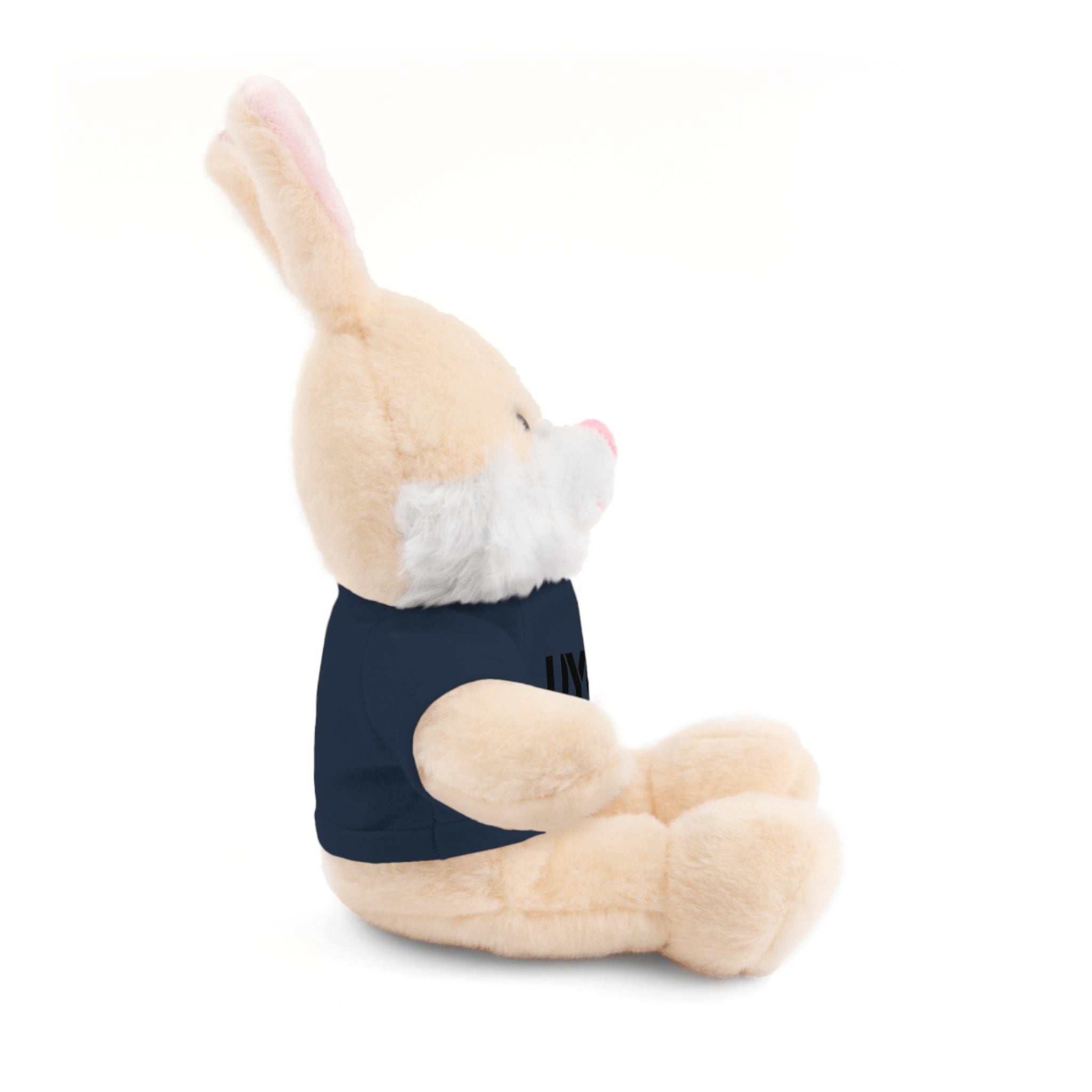 Plush Bear with 'UYG!' Tee - Soft Cuddly Stuffed Animal Gift