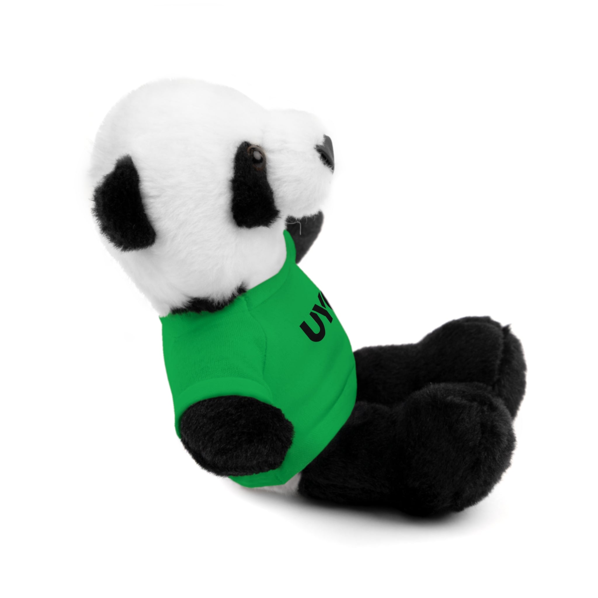 Plush Bear with 'UYG!' Tee - Soft Cuddly Stuffed Animal Gift