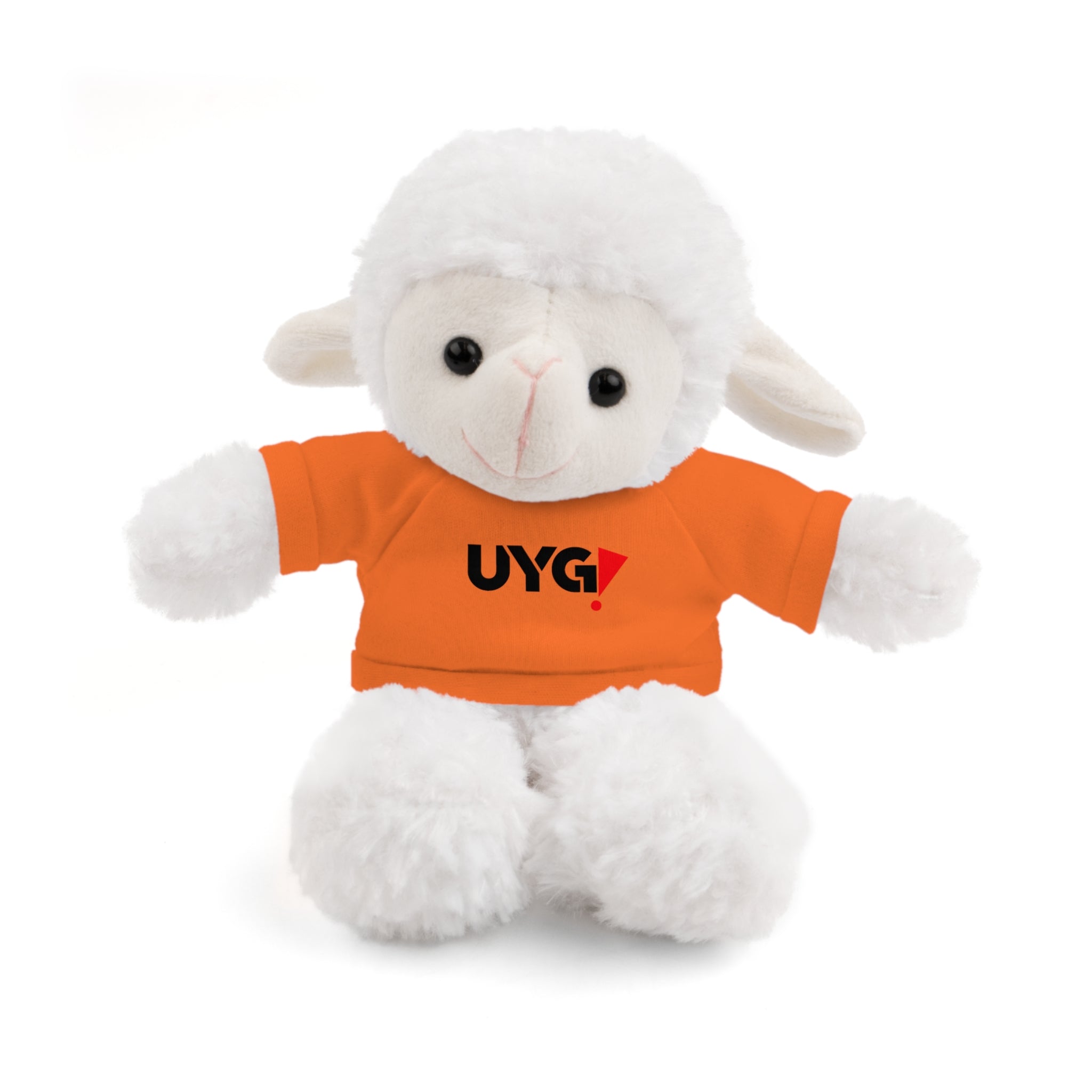 Plush Bear with 'UYG!' Tee - Soft Cuddly Stuffed Animal Gift