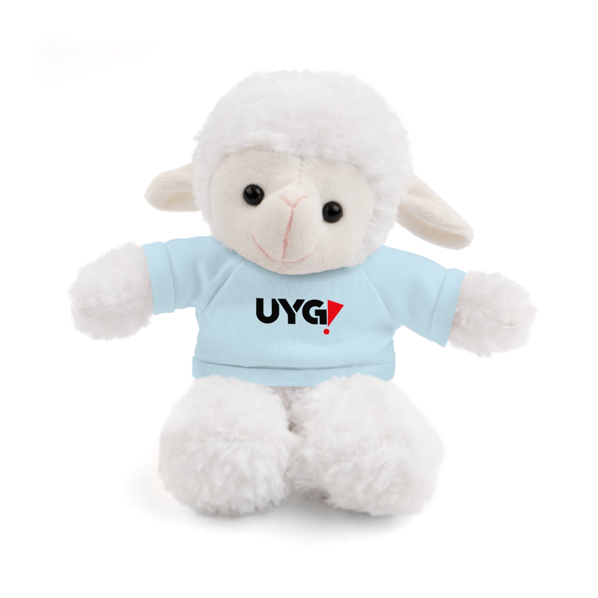 Plush Bear with 'UYG!' Tee - Soft Cuddly Stuffed Animal Gift