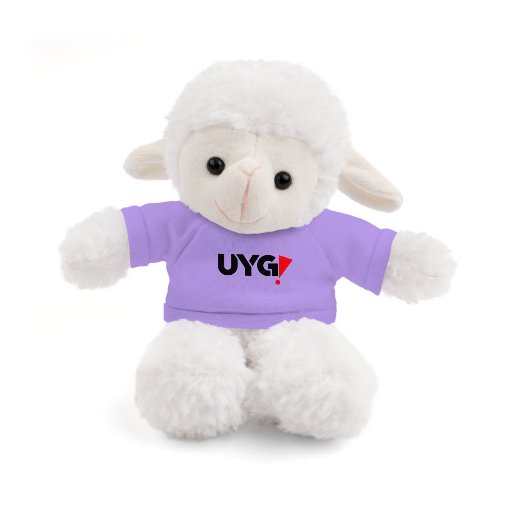 Plush Bear with 'UYG!' Tee - Soft Cuddly Stuffed Animal Gift
