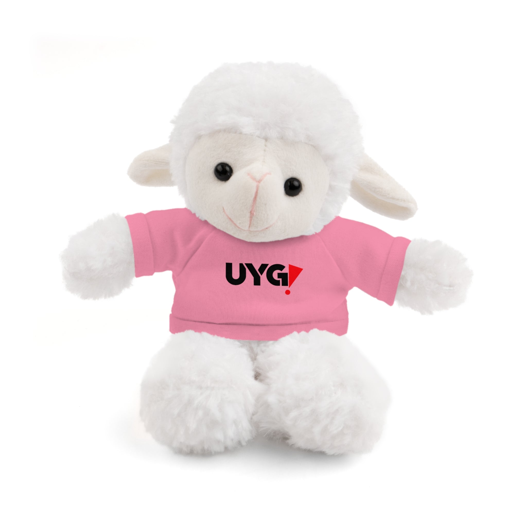 Plush Bear with 'UYG!' Tee - Soft Cuddly Stuffed Animal Gift
