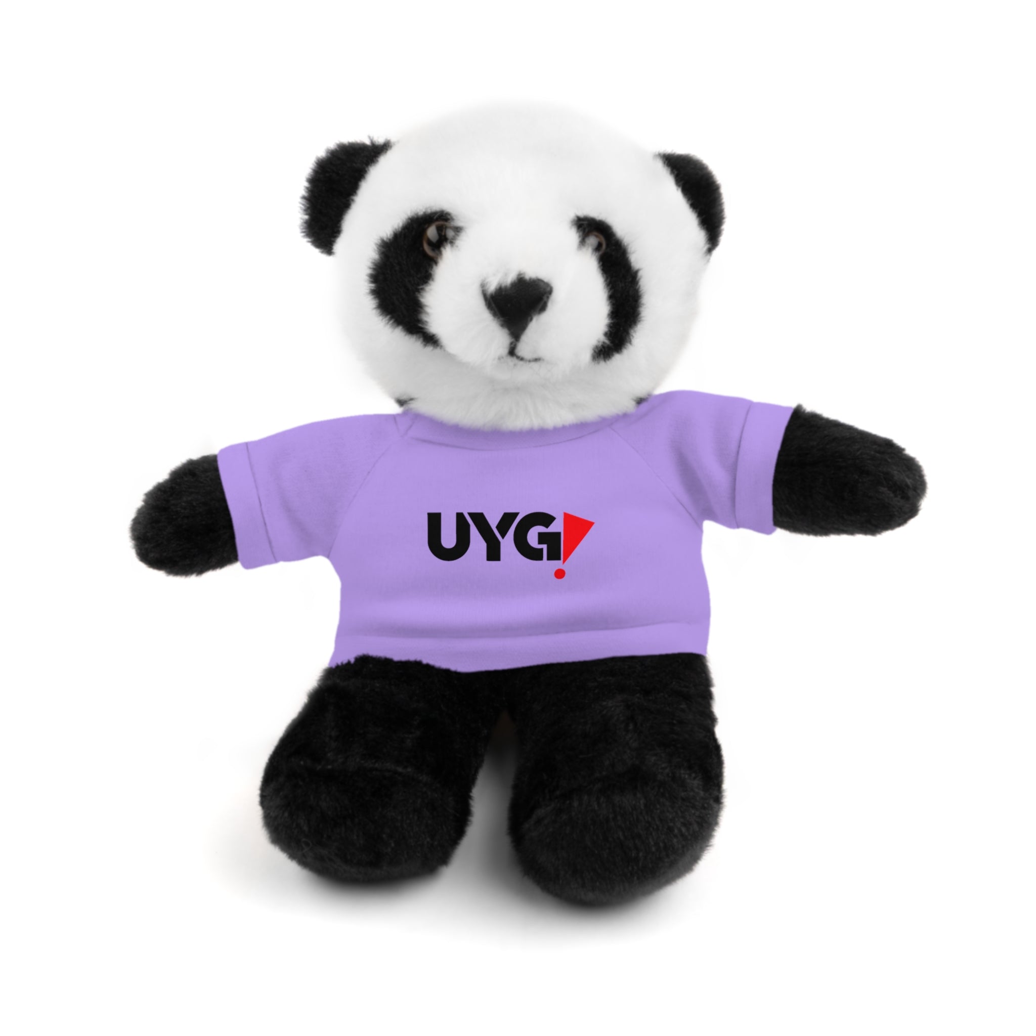 Plush Bear with 'UYG!' Tee - Soft Cuddly Stuffed Animal Gift
