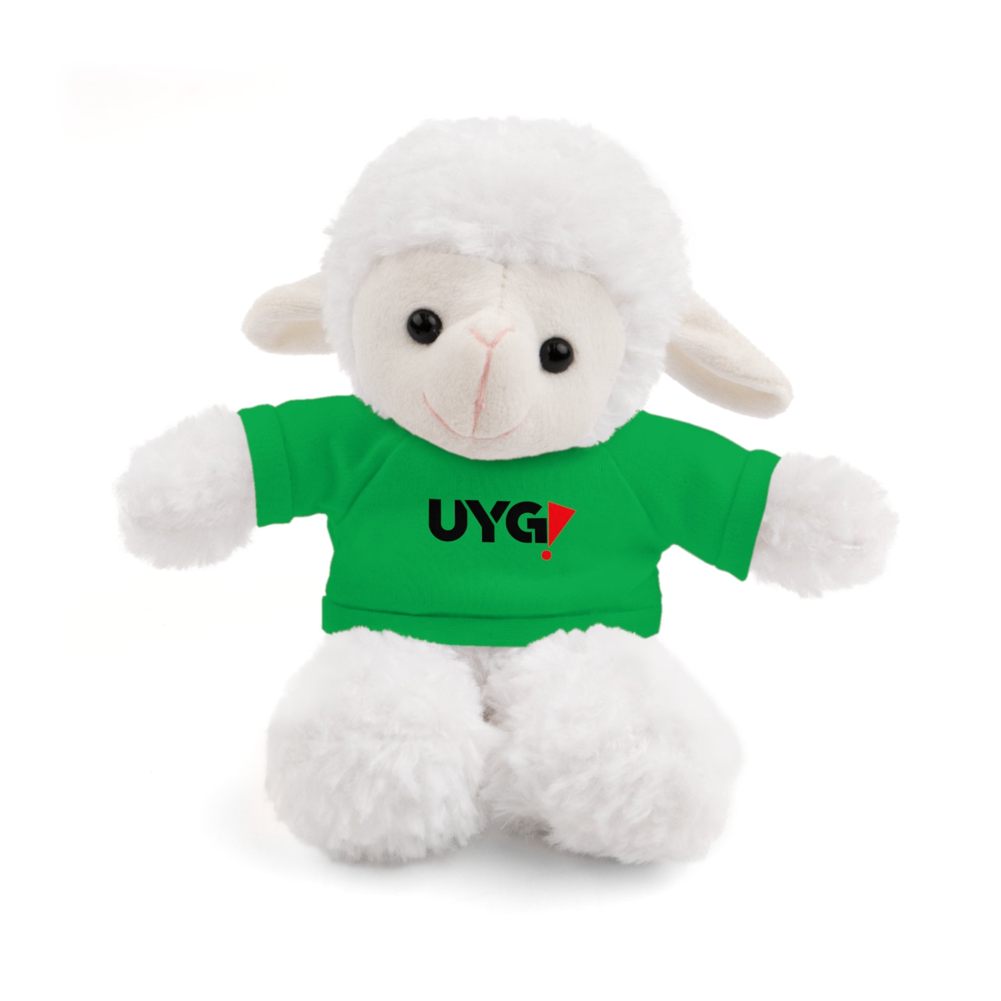 Plush Bear with 'UYG!' Tee - Soft Cuddly Stuffed Animal Gift