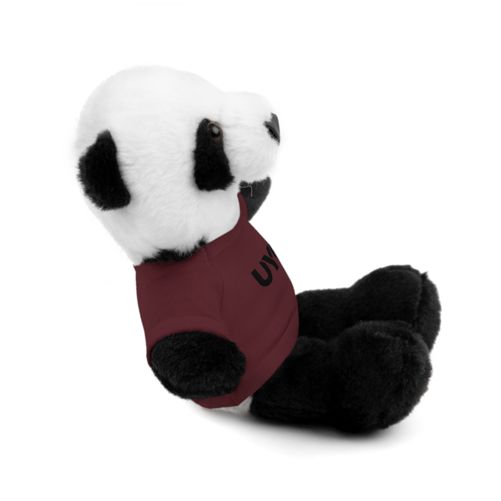 Plush Bear with 'UYG!' Tee - Soft Cuddly Stuffed Animal Gift