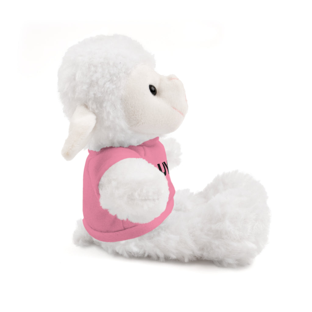 Plush Bear with 'UYG!' Tee - Soft Cuddly Stuffed Animal Gift