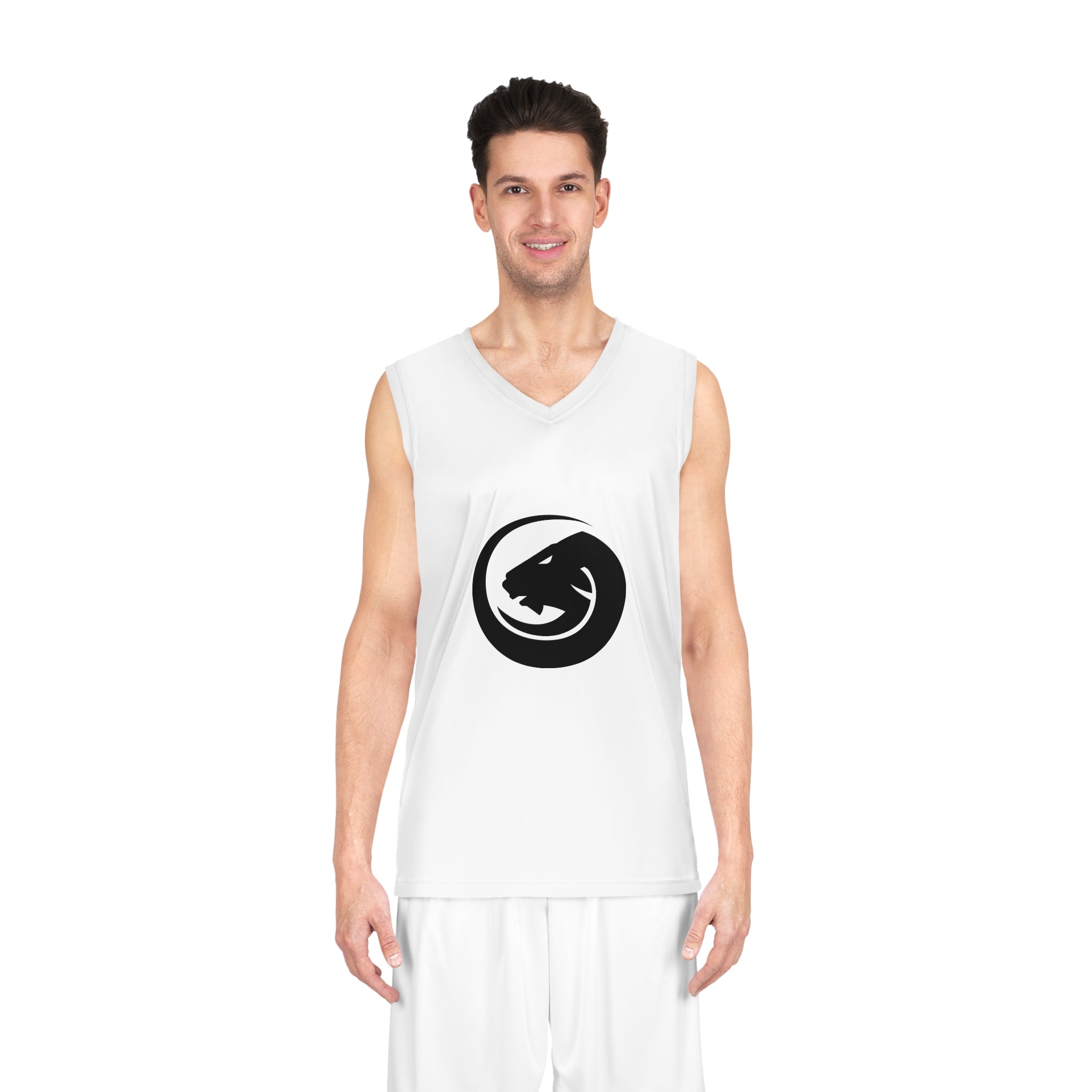 Basketball Jersey with Panther Logo & UYG Back Print