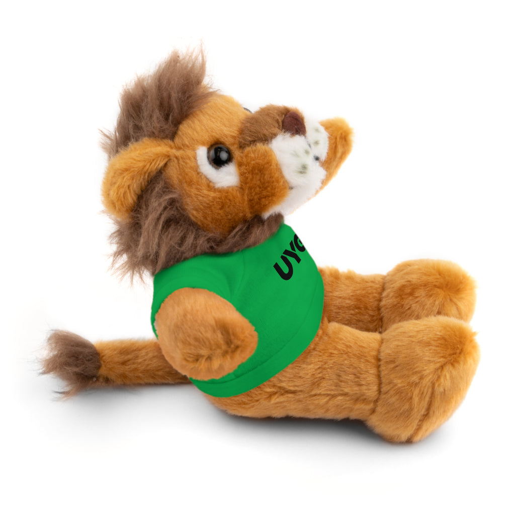 Plush Bear with 'UYG!' Tee - Soft Cuddly Stuffed Animal Gift