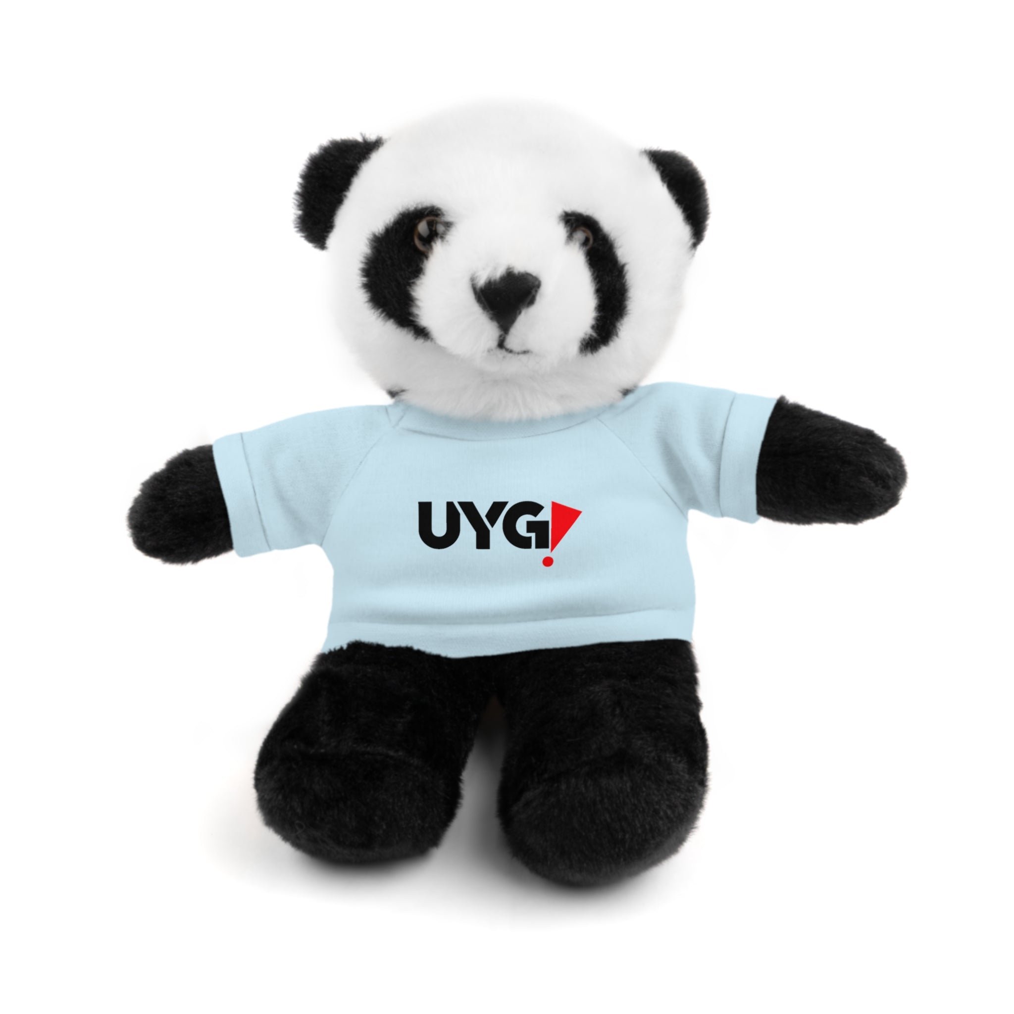 Plush Bear with 'UYG!' Tee - Soft Cuddly Stuffed Animal Gift