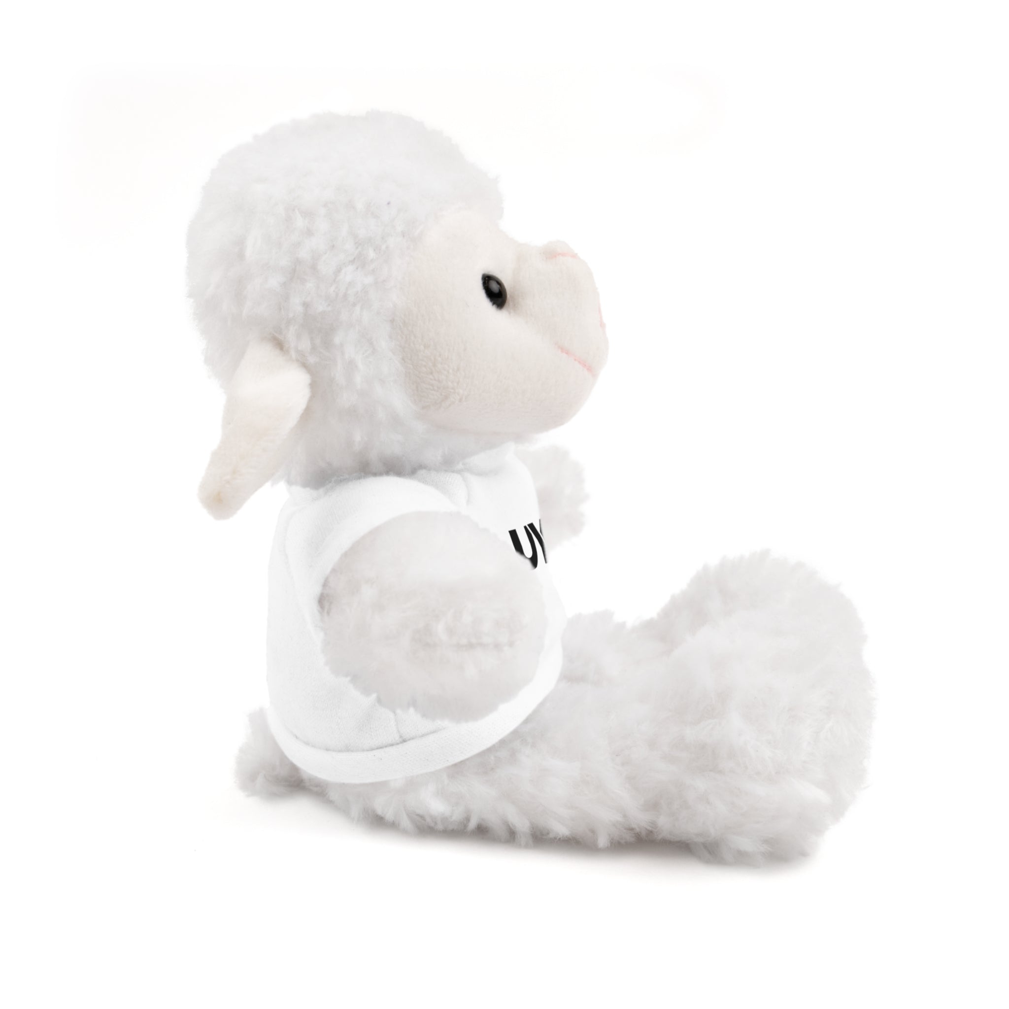 Plush Bear with 'UYG!' Tee - Soft Cuddly Stuffed Animal Gift