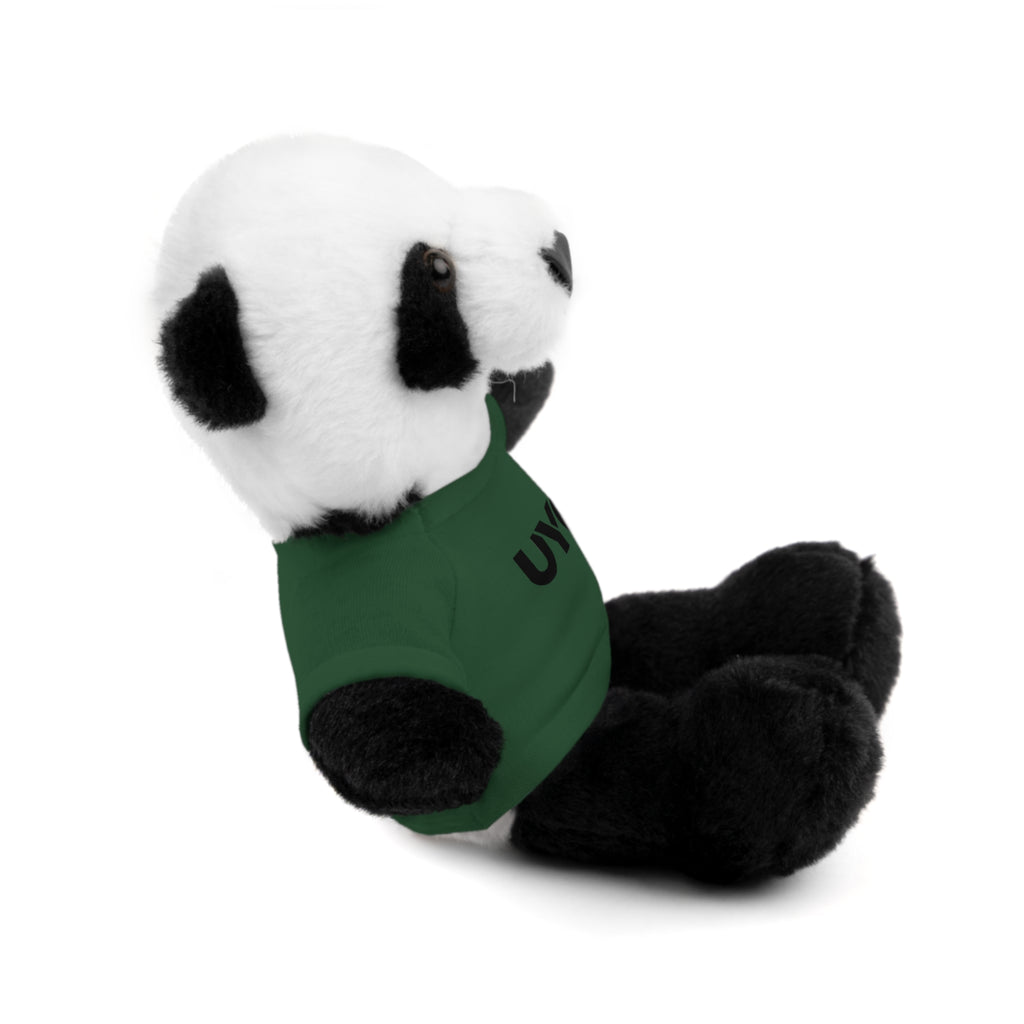 Plush Bear with 'UYG!' Tee - Soft Cuddly Stuffed Animal Gift
