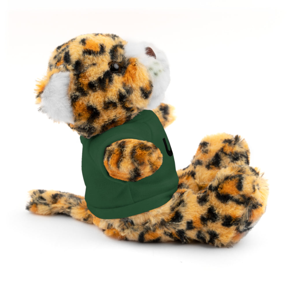 Plush Bear with 'UYG!' Tee - Soft Cuddly Stuffed Animal Gift