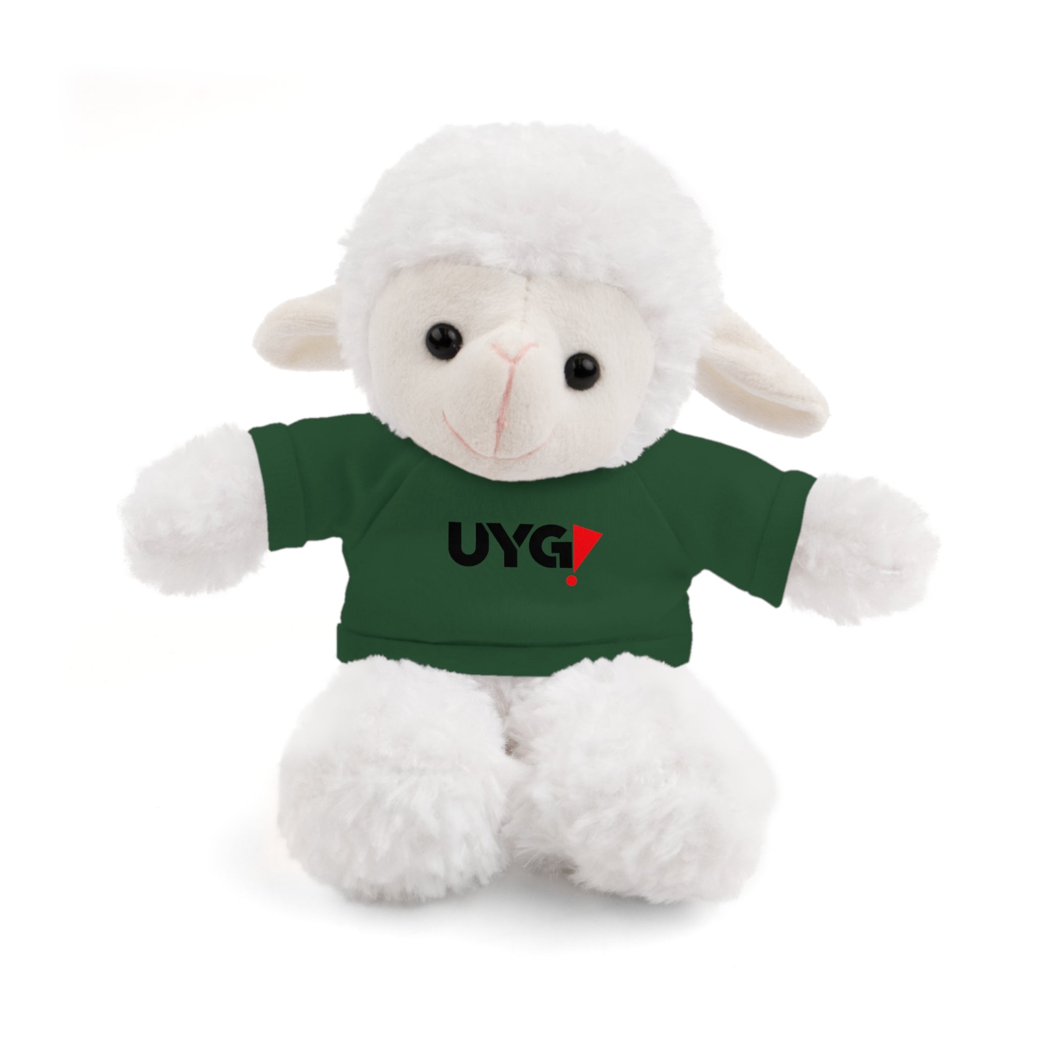 Plush Bear with 'UYG!' Tee - Soft Cuddly Stuffed Animal Gift