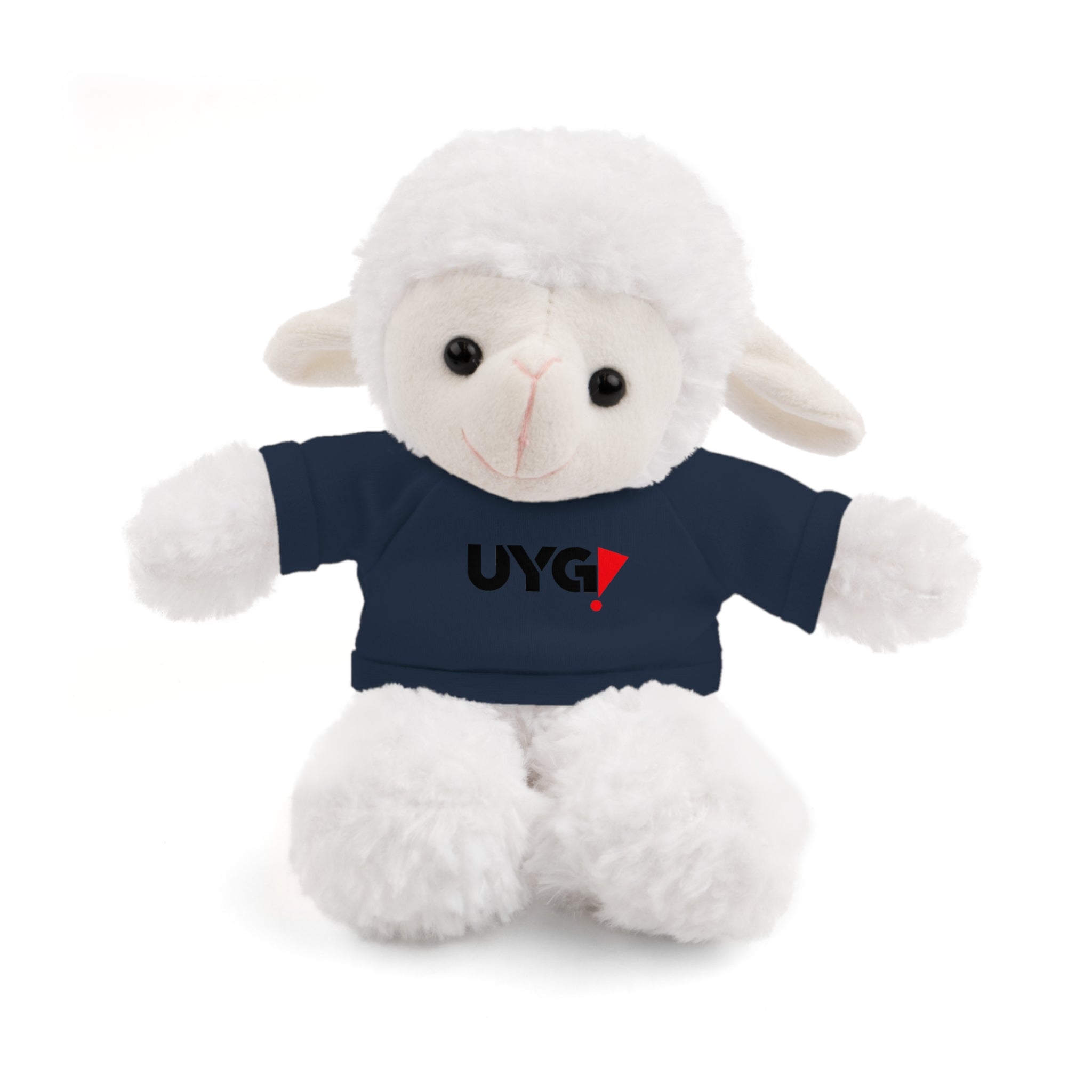 Plush Bear with 'UYG!' Tee - Soft Cuddly Stuffed Animal Gift