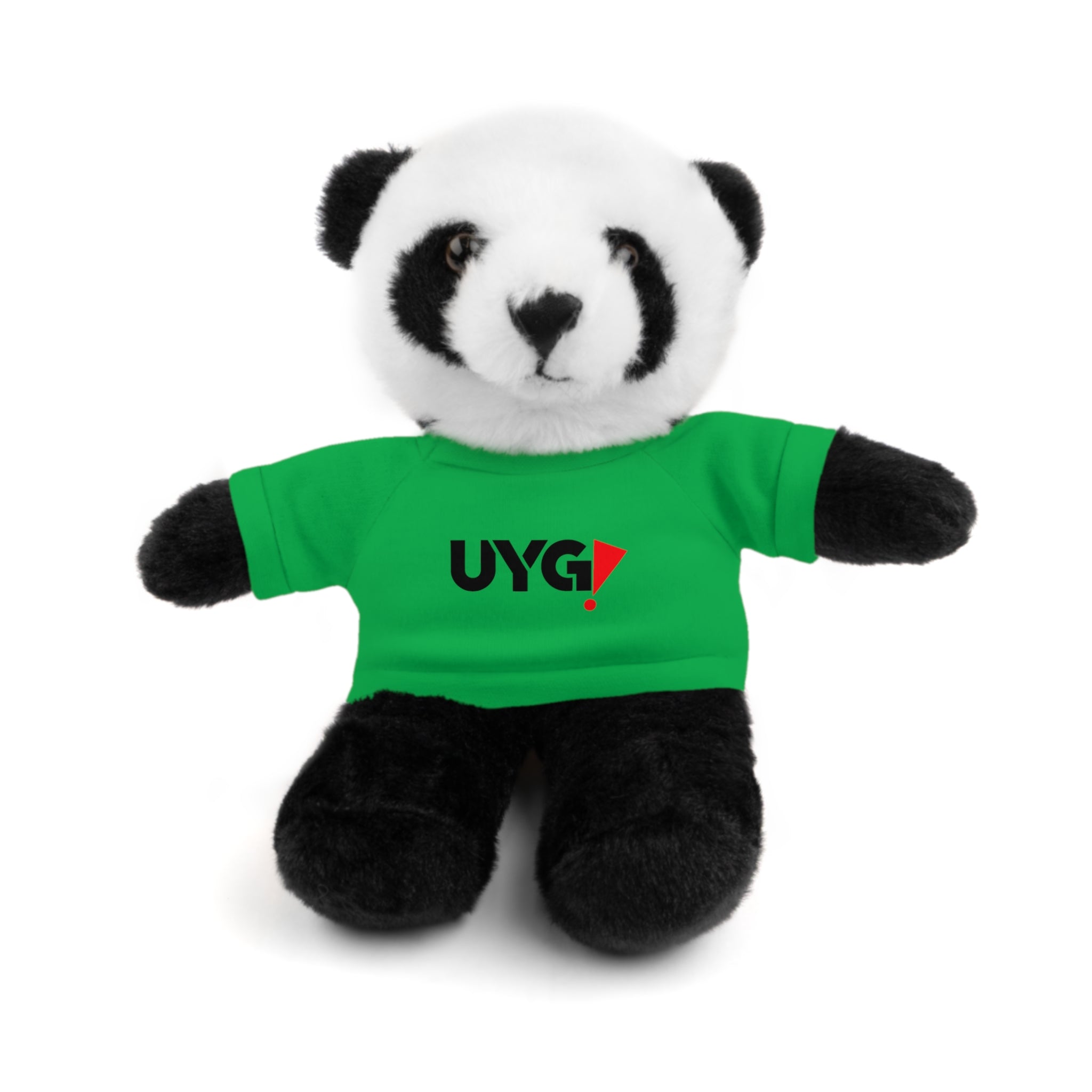 Plush Bear with 'UYG!' Tee - Soft Cuddly Stuffed Animal Gift