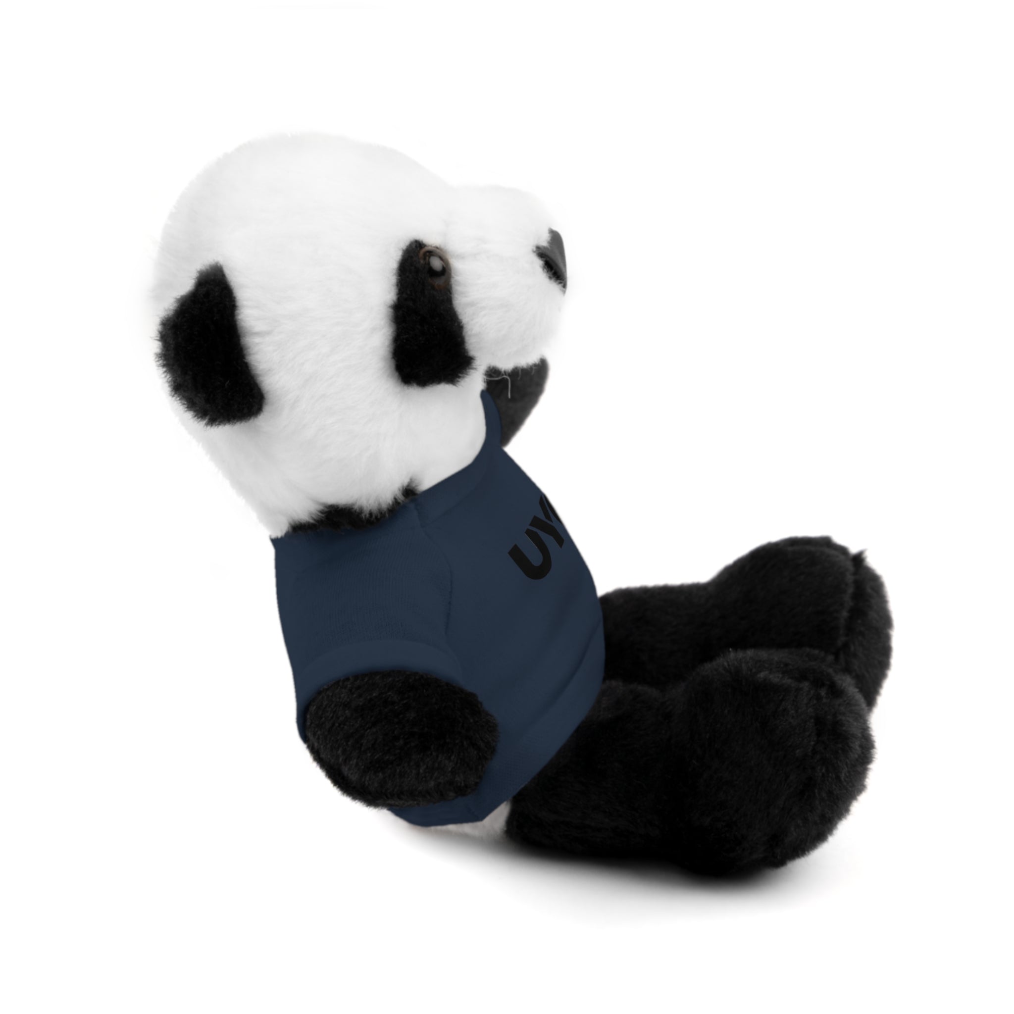 Plush Bear with 'UYG!' Tee - Soft Cuddly Stuffed Animal Gift
