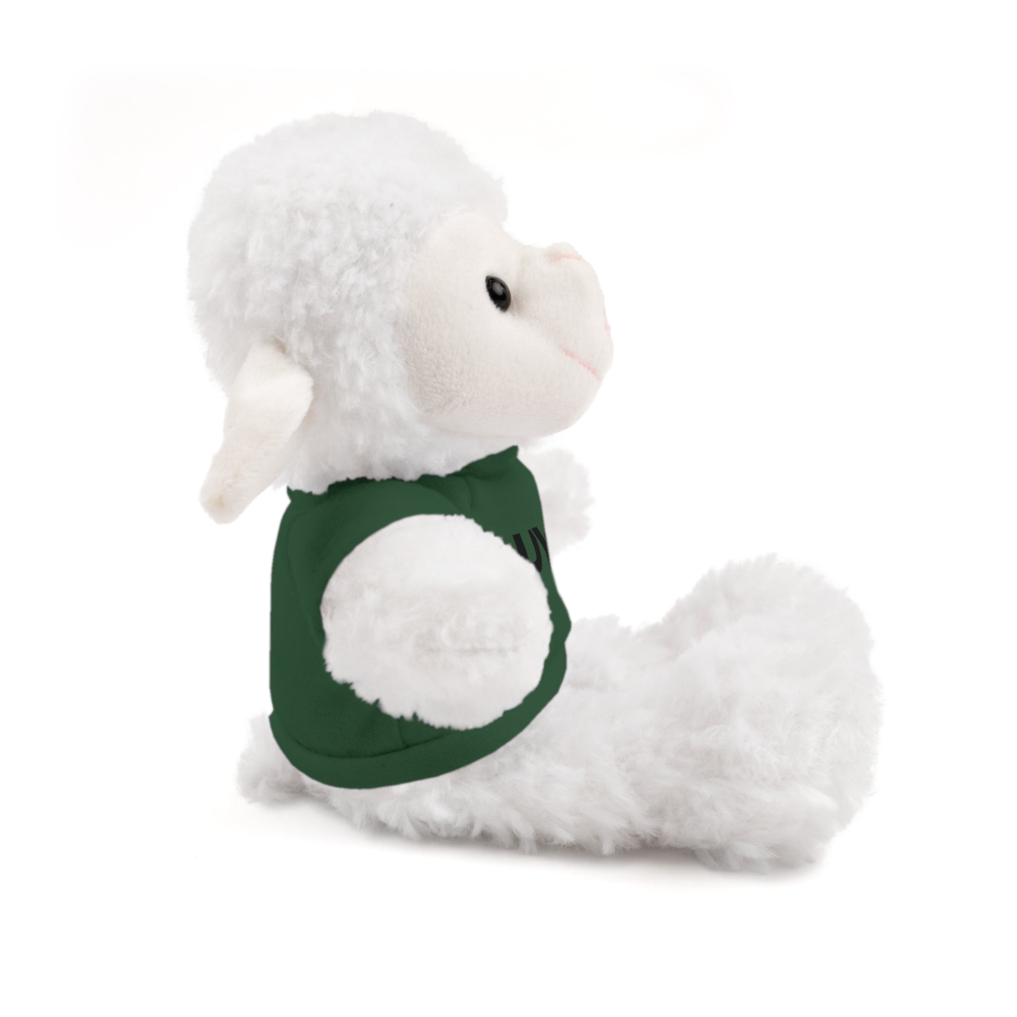 Plush Bear with 'UYG!' Tee - Soft Cuddly Stuffed Animal Gift