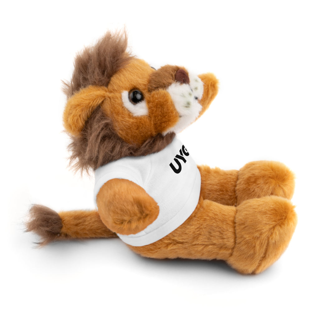 Plush Bear with 'UYG!' Tee - Soft Cuddly Stuffed Animal Gift