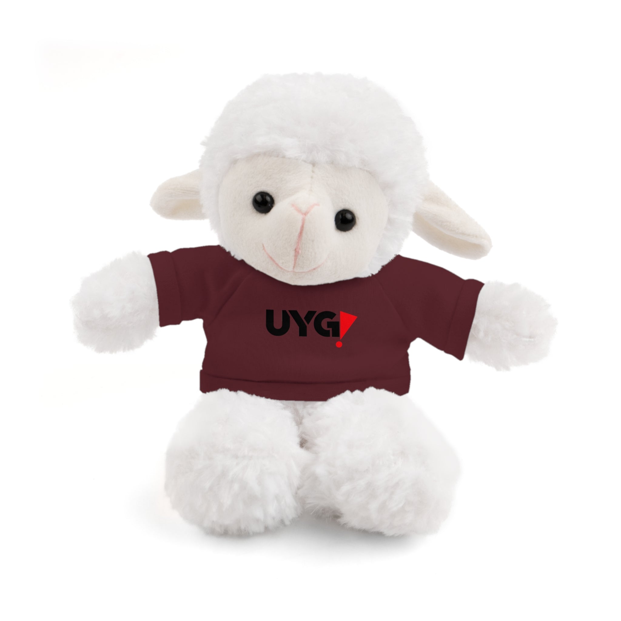 Plush Bear with 'UYG!' Tee - Soft Cuddly Stuffed Animal Gift