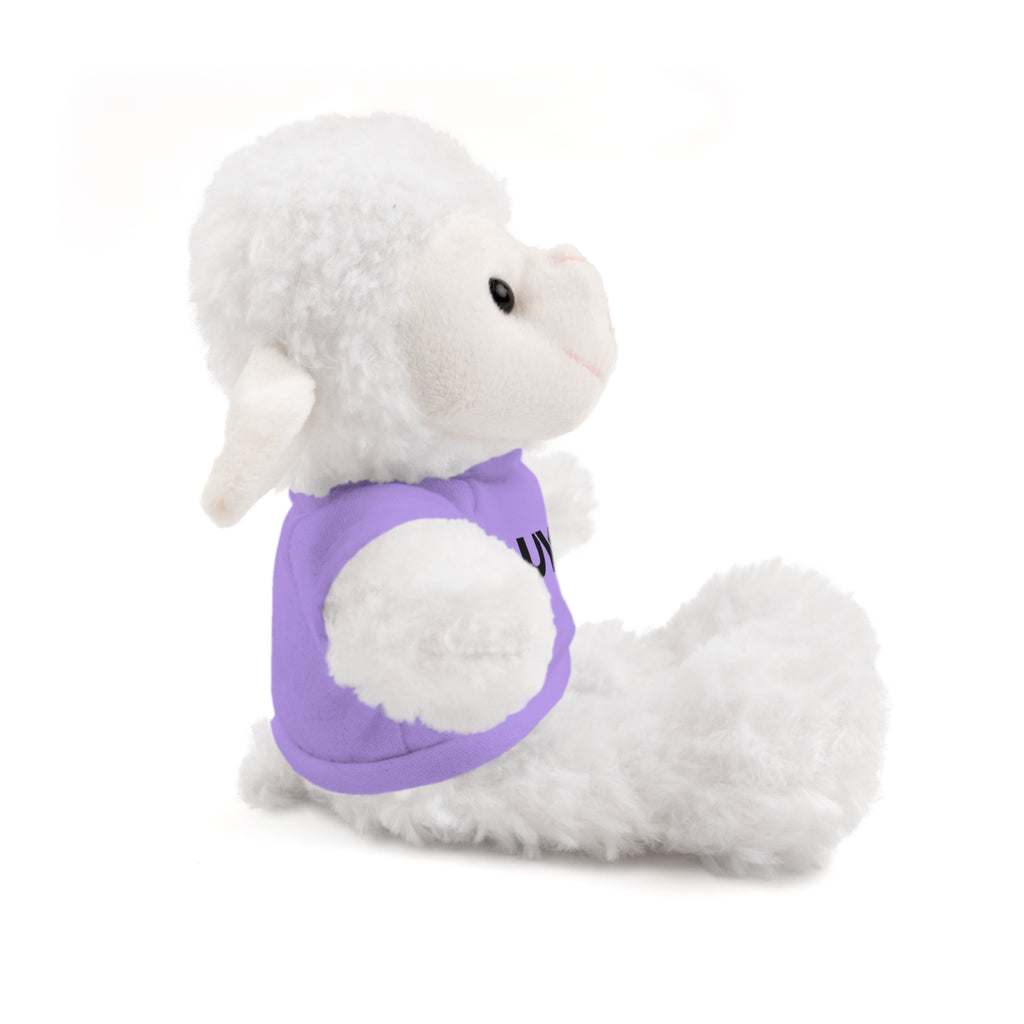 Plush Bear with 'UYG!' Tee - Soft Cuddly Stuffed Animal Gift