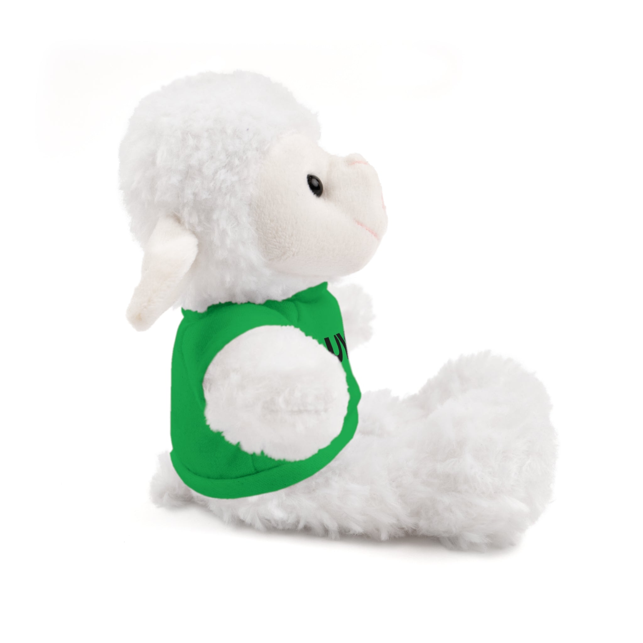 Plush Bear with 'UYG!' Tee - Soft Cuddly Stuffed Animal Gift