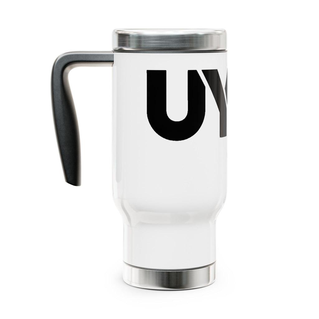 UYGT Travel Mug — 14oz Stainless Steel Insulated Mug with Handle