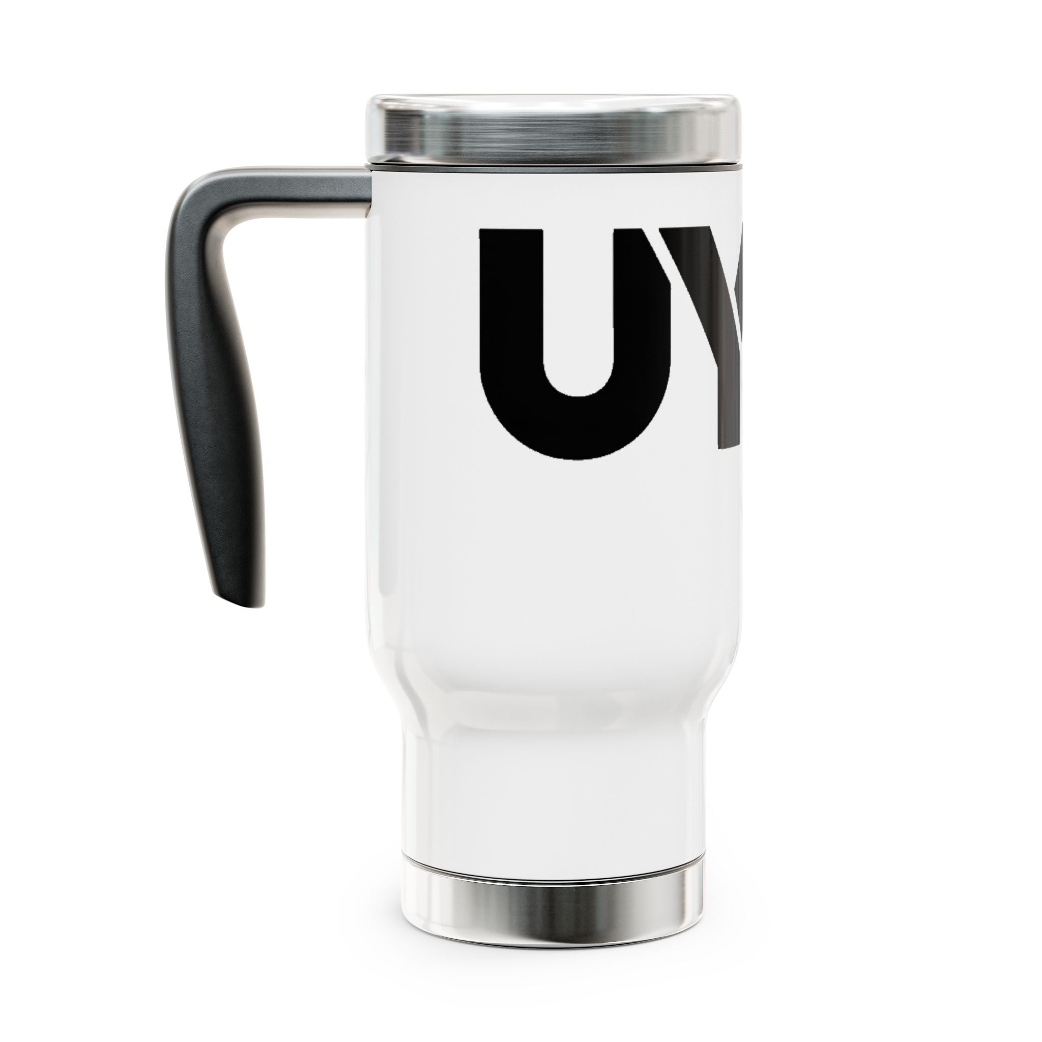 UYGT Travel Mug — 14oz Stainless Steel Insulated Mug with Handle