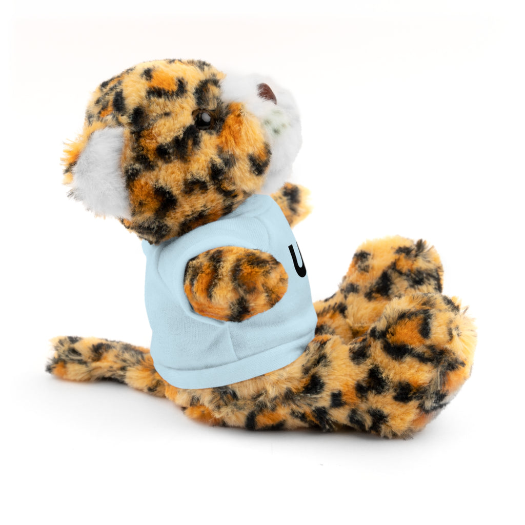 Plush Bear with 'UYG!' Tee - Soft Cuddly Stuffed Animal Gift
