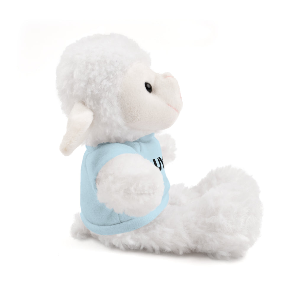 Plush Bear with 'UYG!' Tee - Soft Cuddly Stuffed Animal Gift
