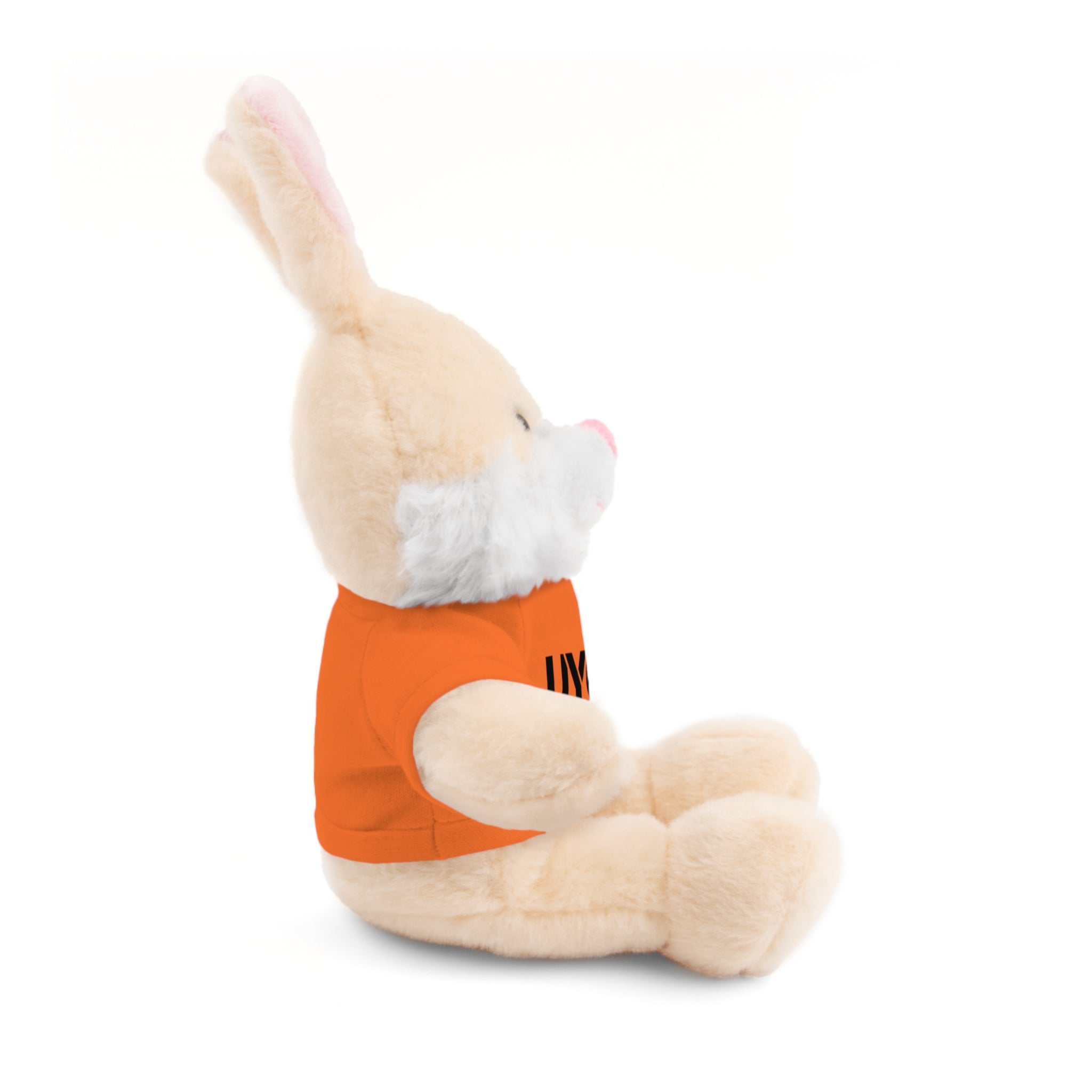 Plush Bear with 'UYG!' Tee - Soft Cuddly Stuffed Animal Gift