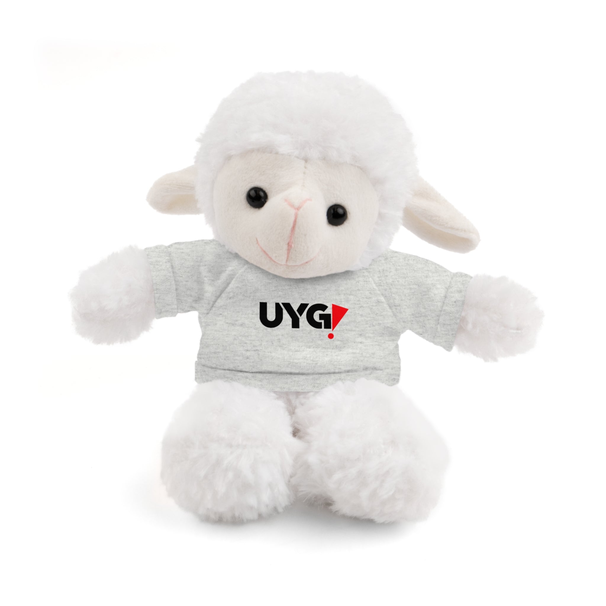 Plush Bear with 'UYG!' Tee - Soft Cuddly Stuffed Animal Gift