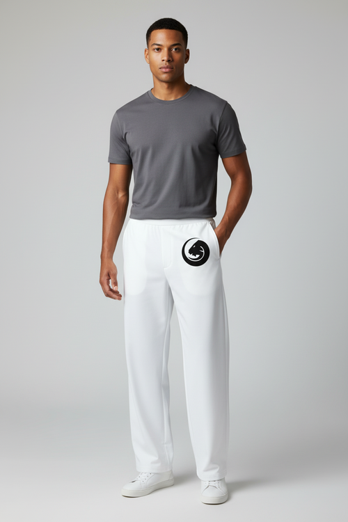 All-over print unisex wide-leg pants