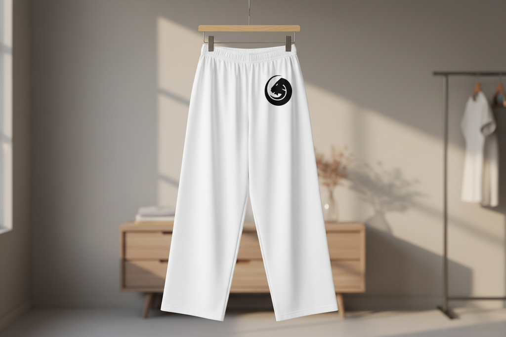 All-over print unisex wide-leg pants