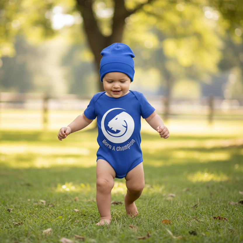 Baby jersey bodysuit