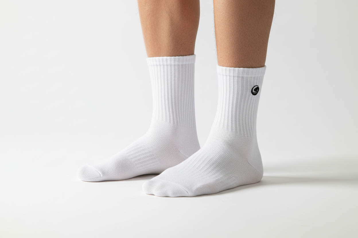 Embroidered socks